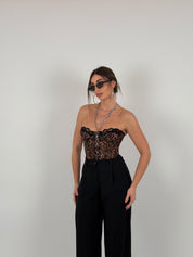 Corpetto maculato regolabile