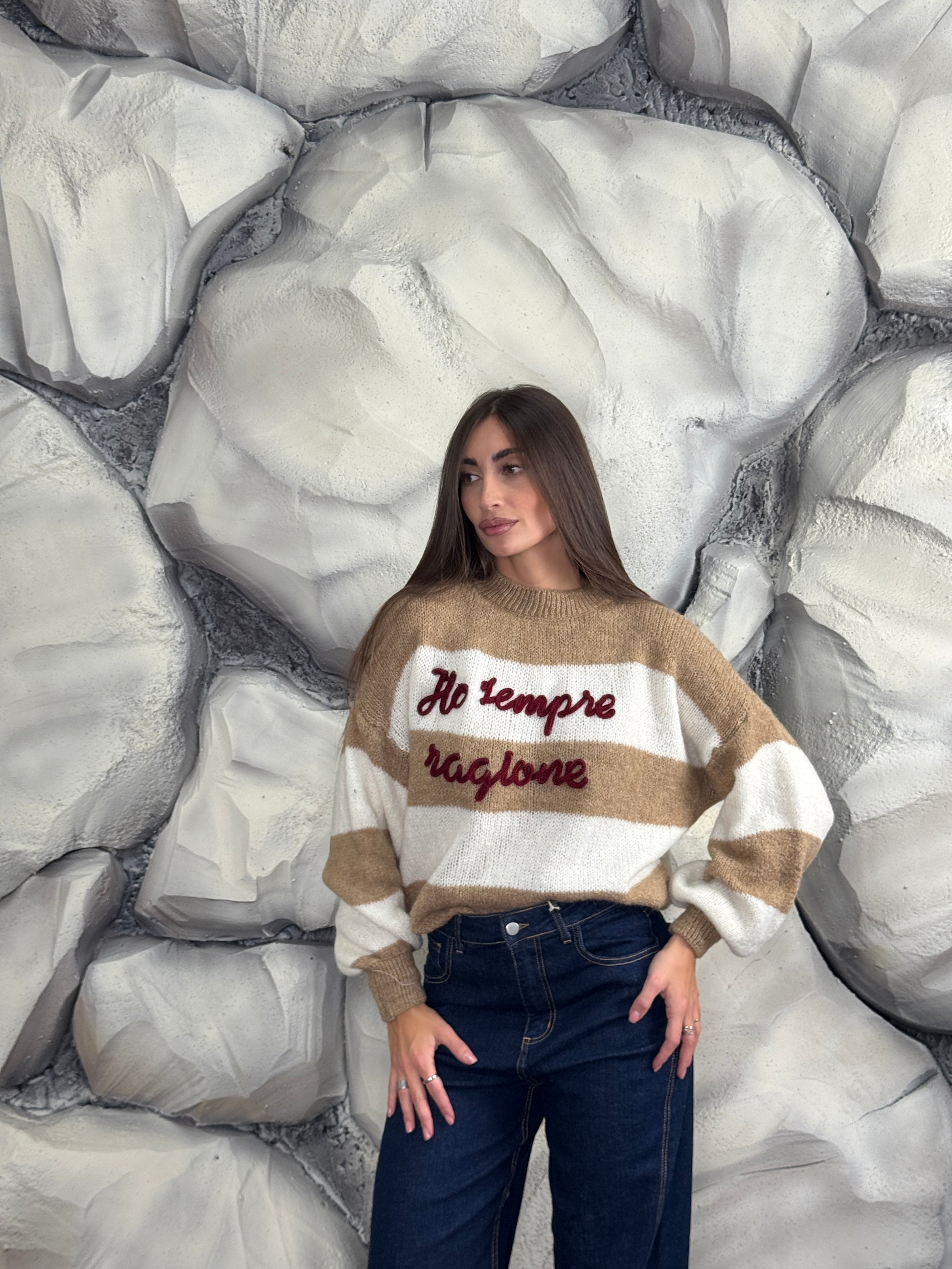 Maglione HO SEMPRE RAGIONE