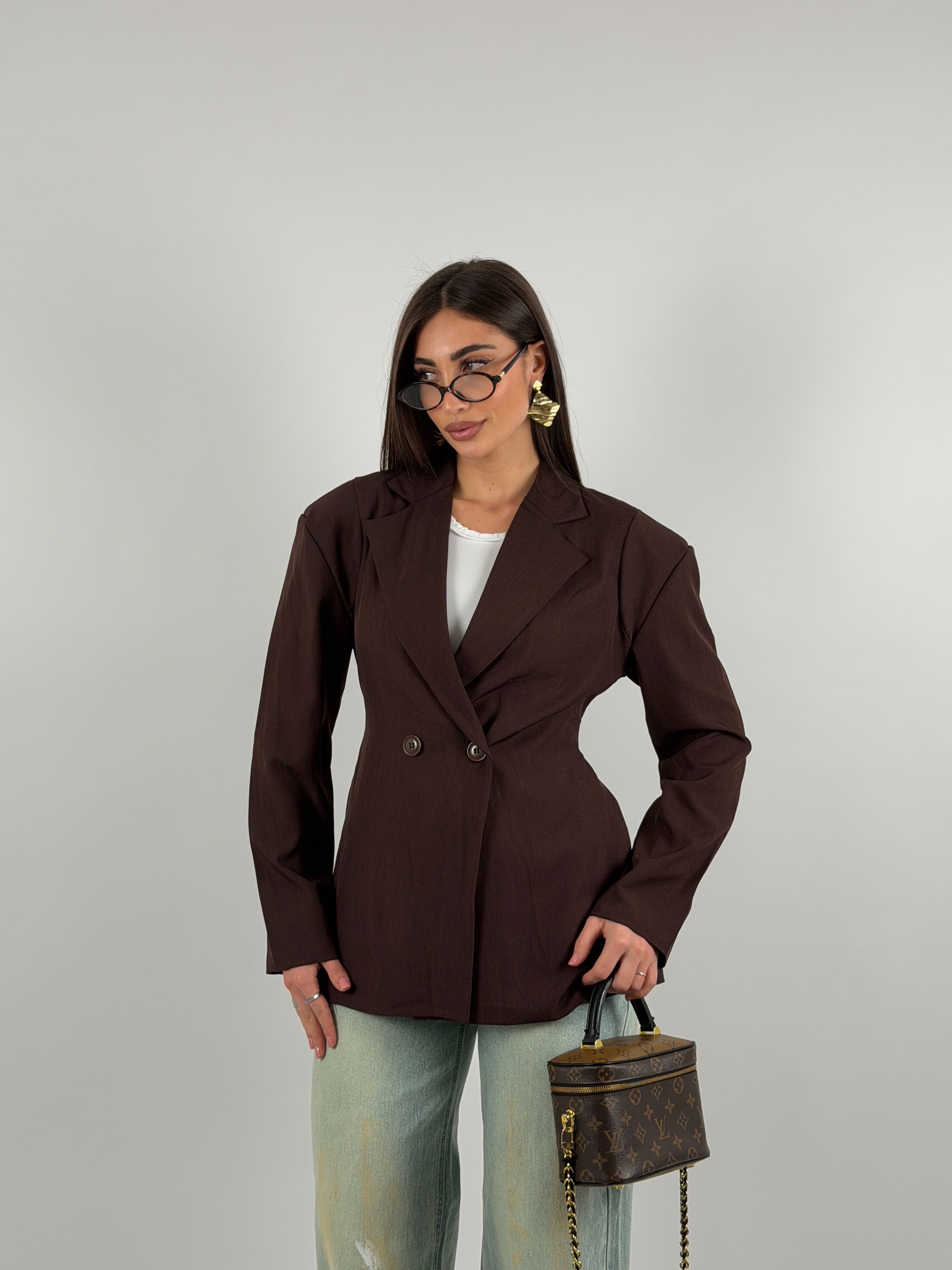 Giacca con spalline, regolabile sul retro