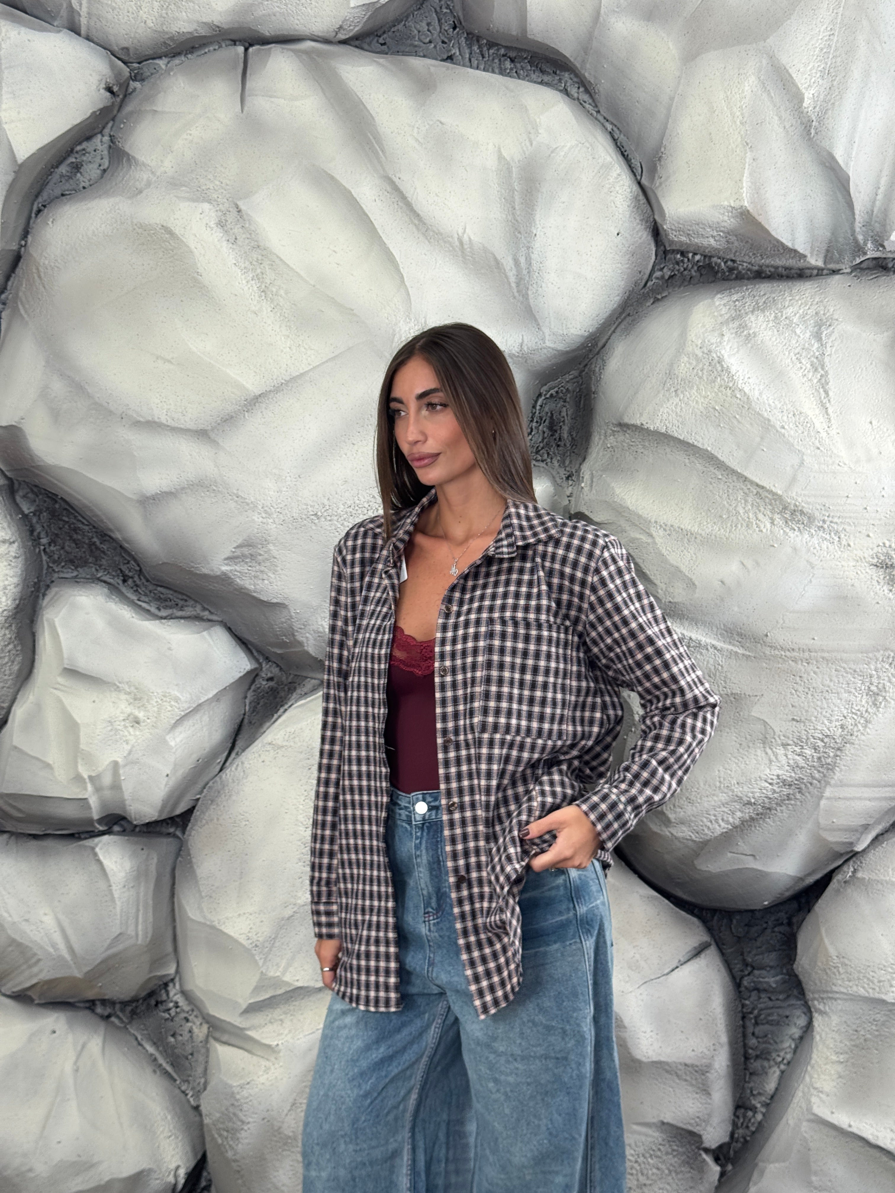 Camicia con spalline