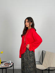 Maglia Semivelata con spalline