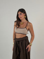 Top crop bicolor