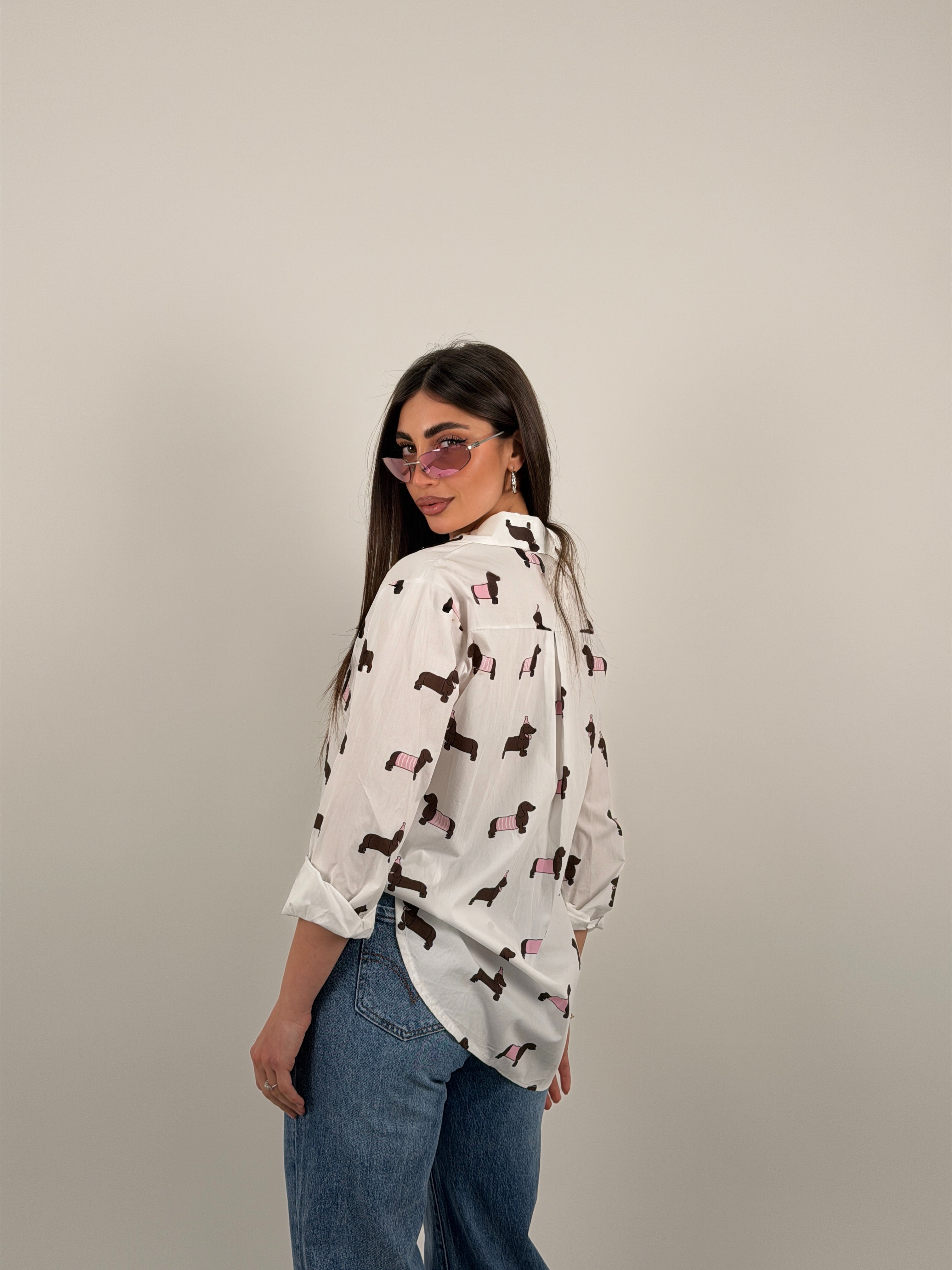 Camicia bassotto cotone