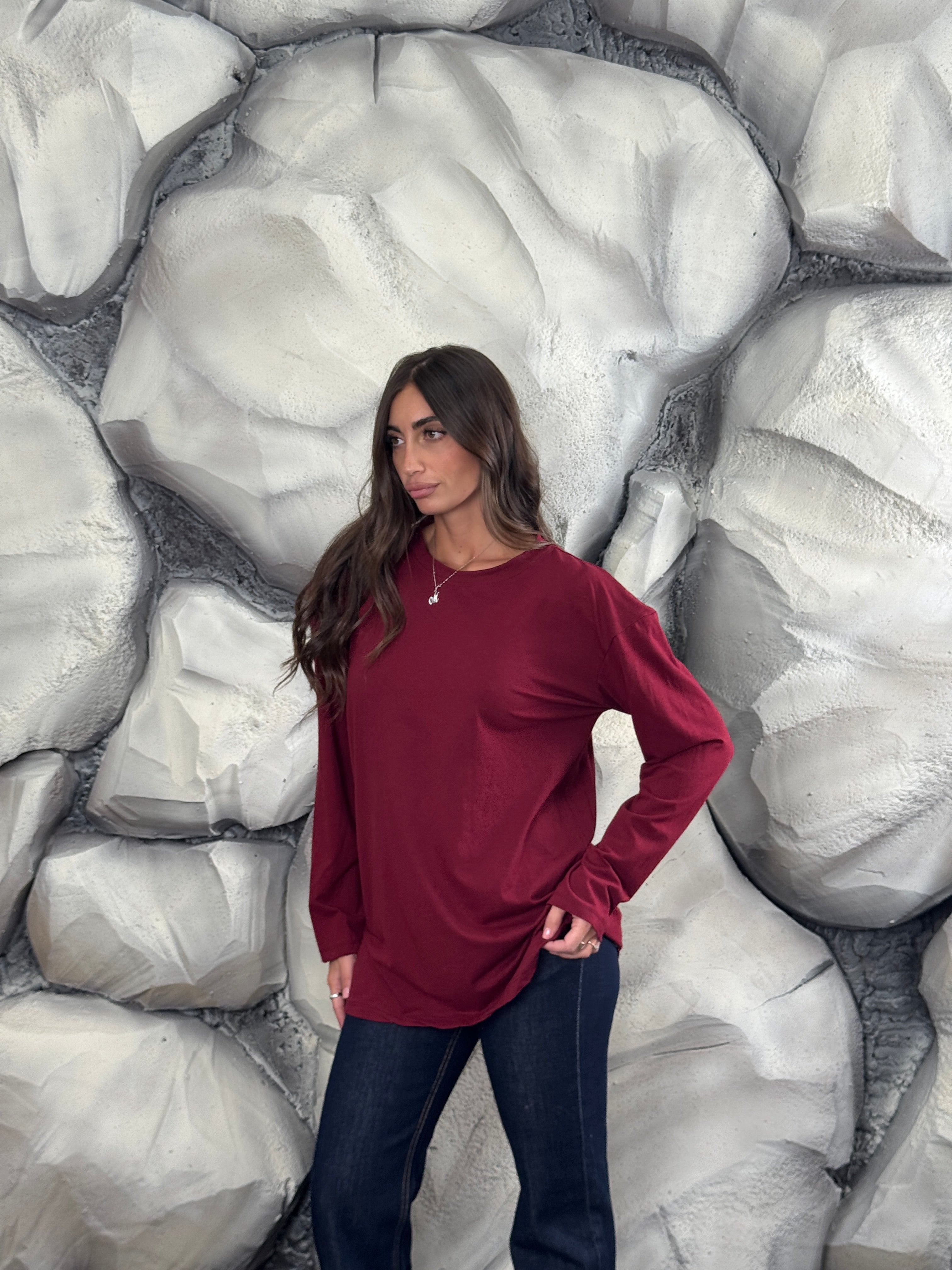 Maglia Oversize manica lunga