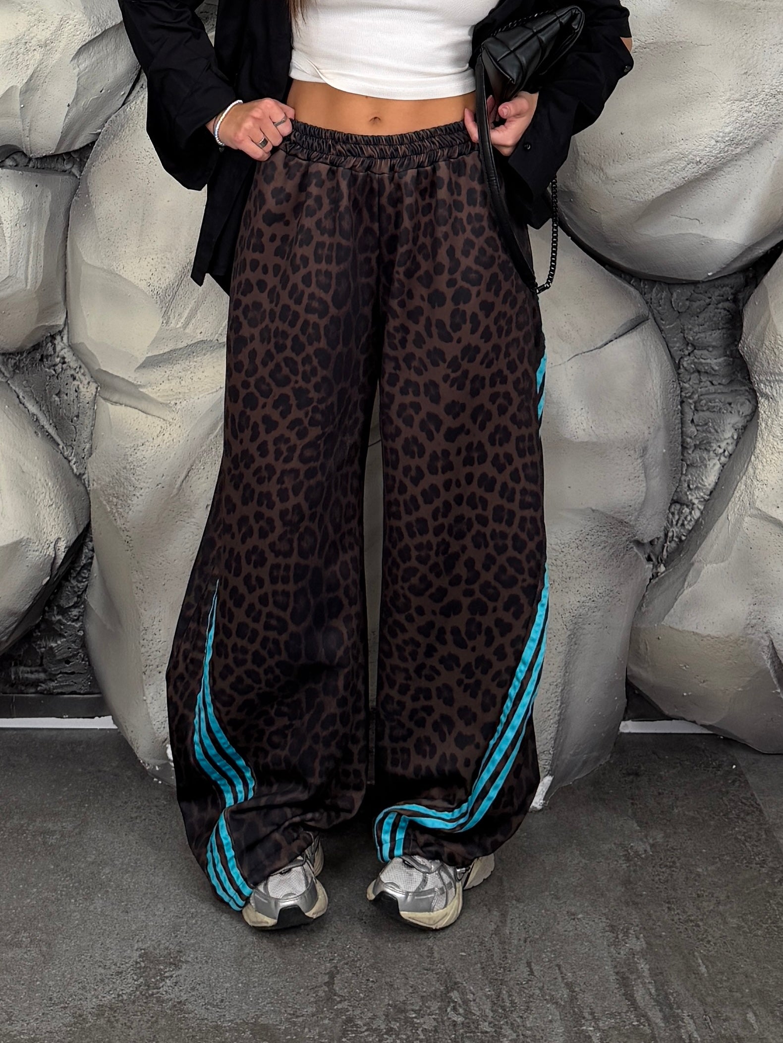 Pantalone ballon maculato