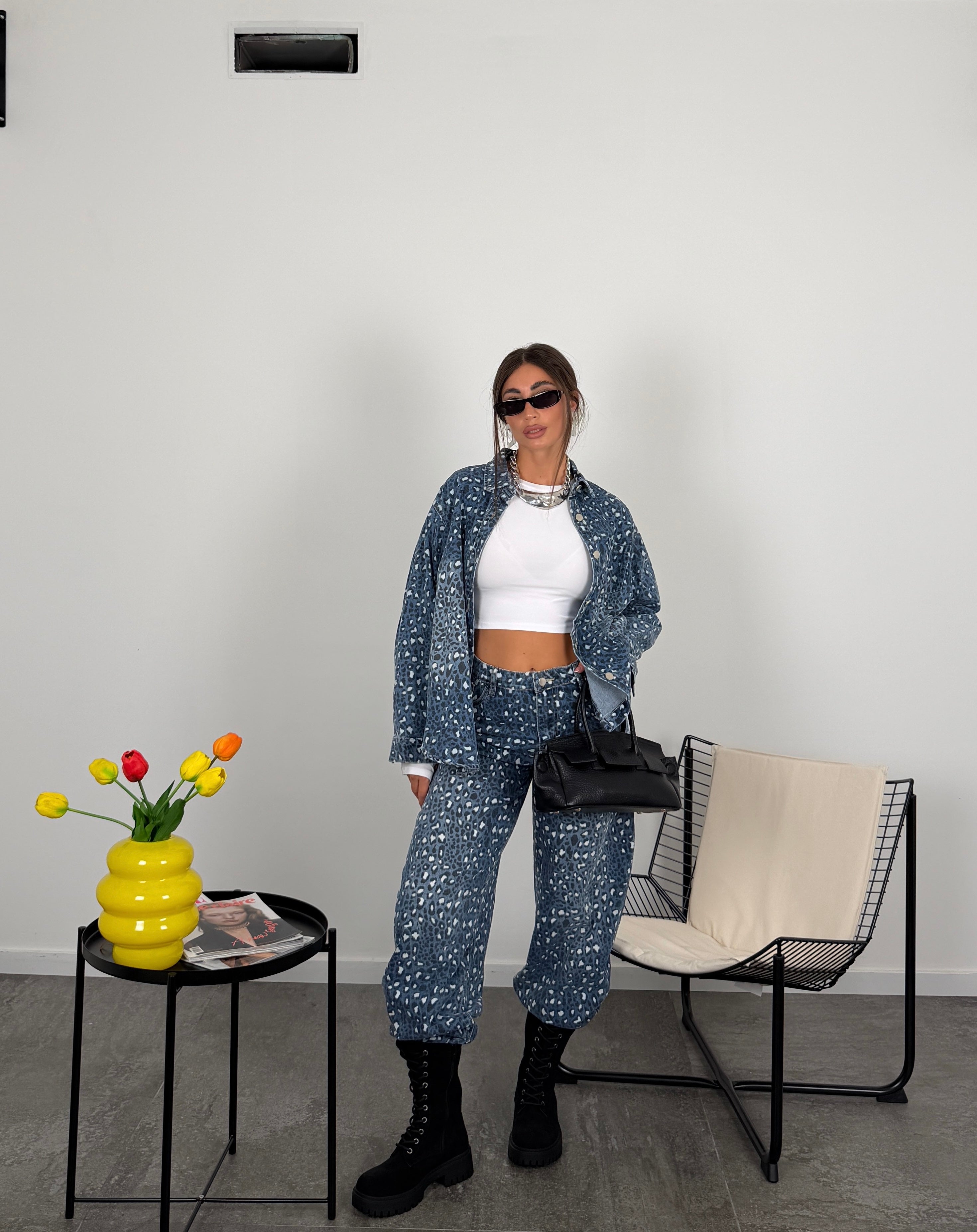 Completo Denim set