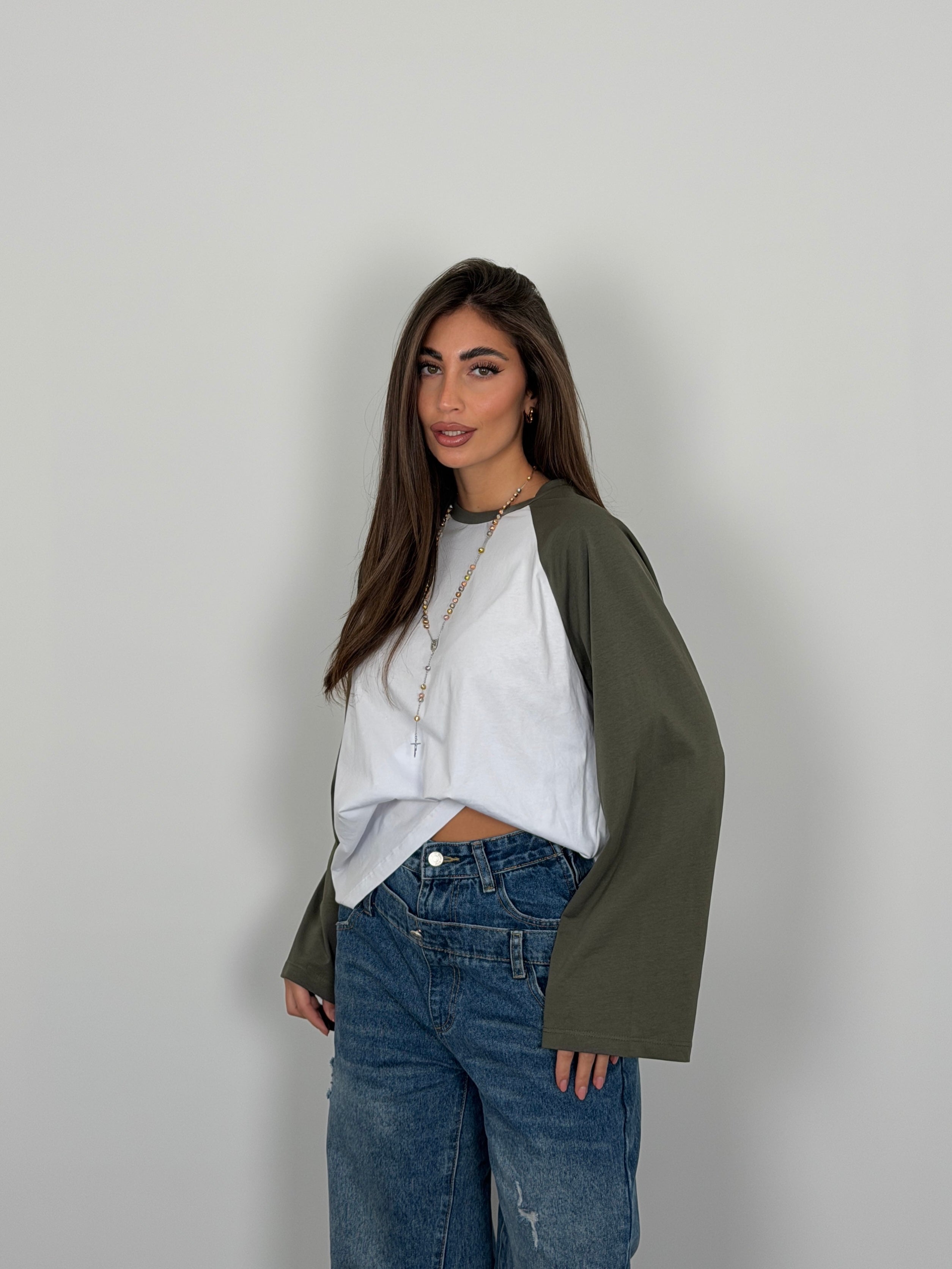 Longsleeve doppio colore