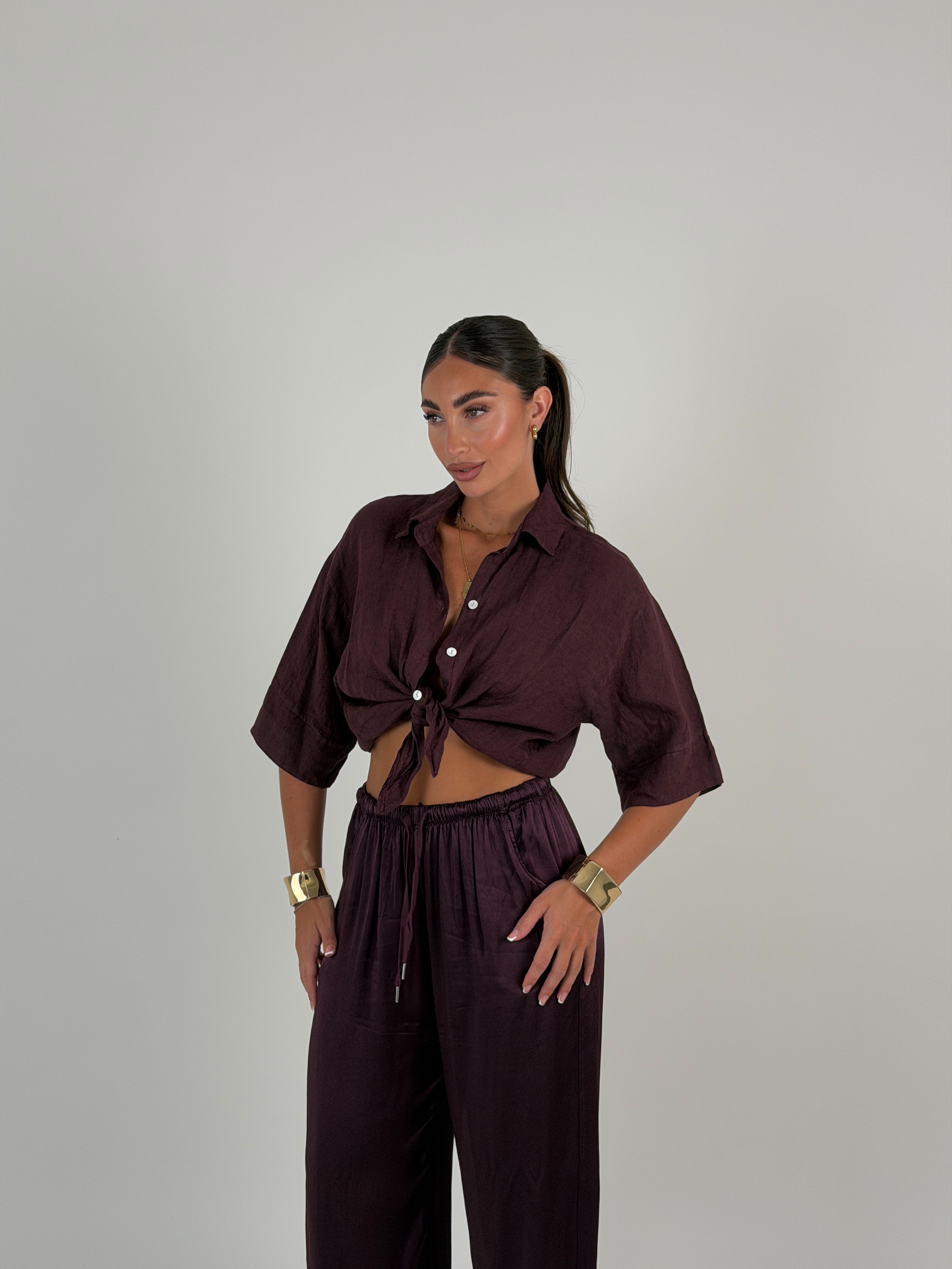 Camicia 100% lino