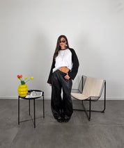 Pantalone ballon ecopelle