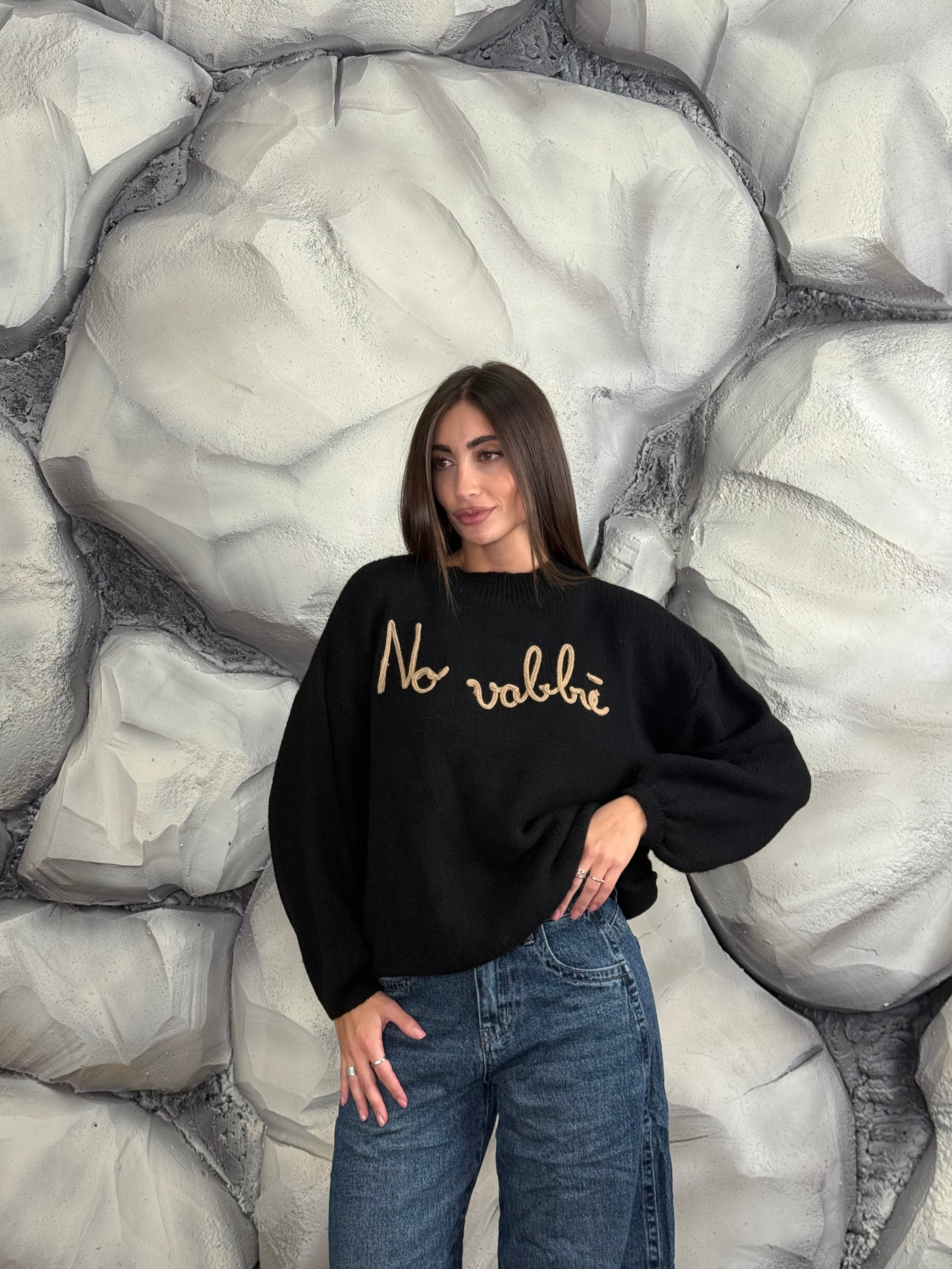 Maglione NO VABBÉ