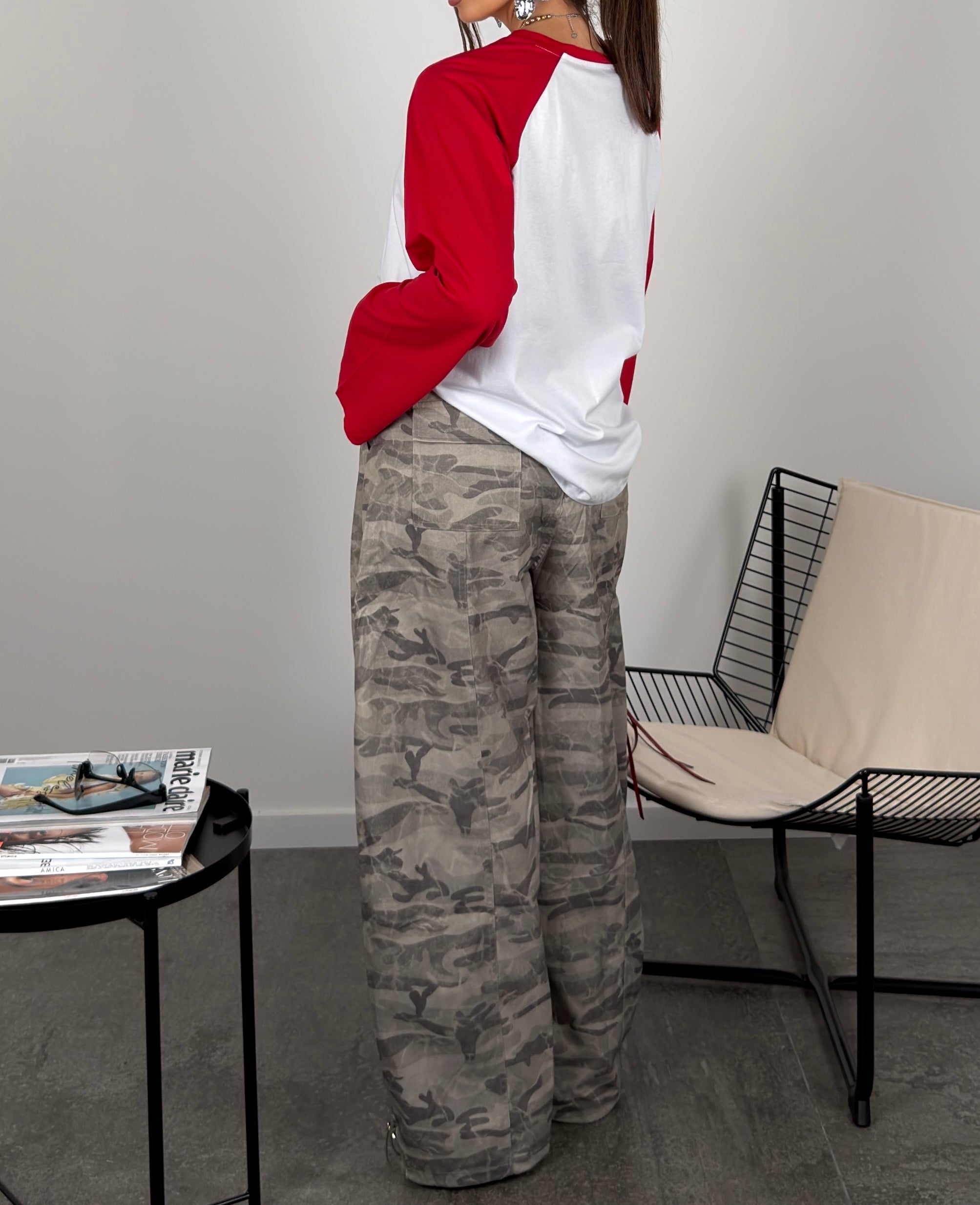 Pantalone military Ivory