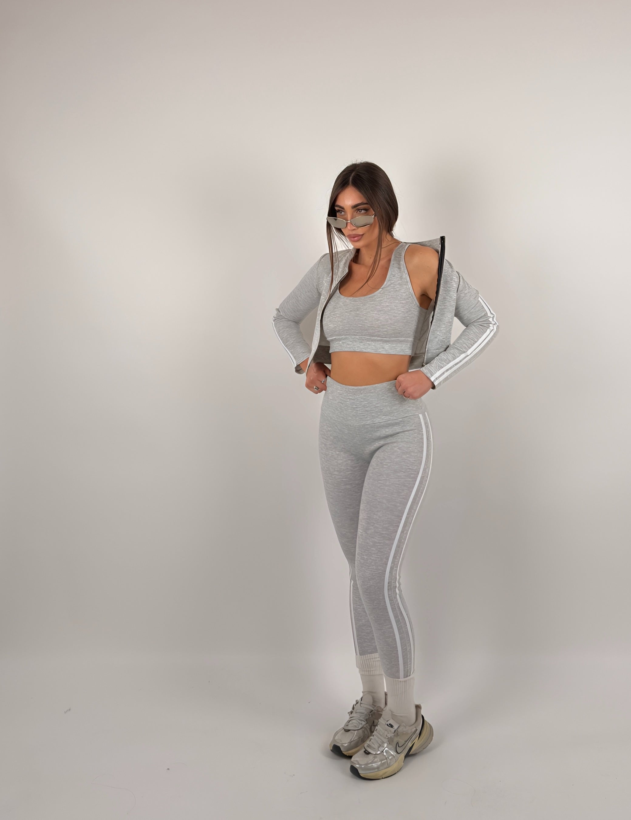 Completo in felpa tre pezzi