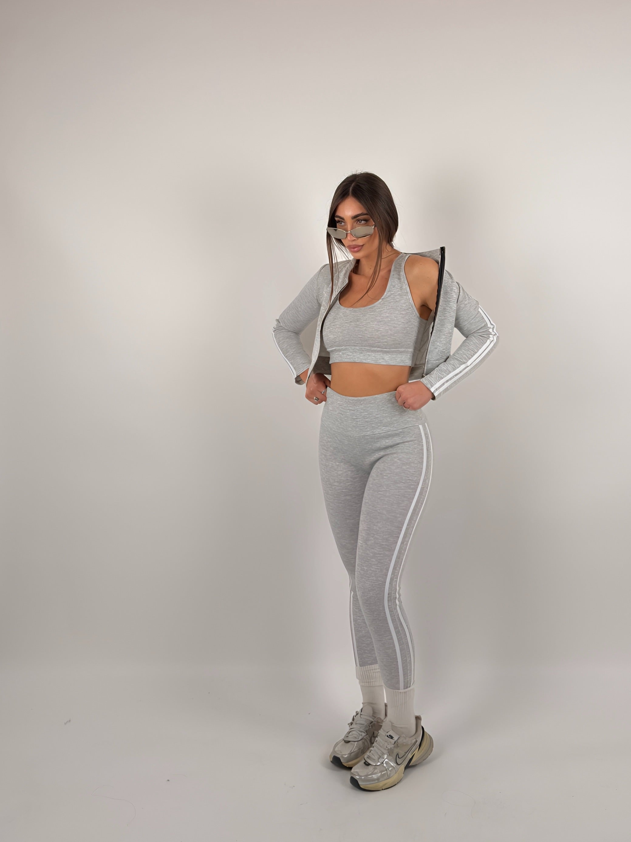 Completo in felpa tre pezzi