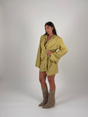 Vestito portafoglio semplice corto