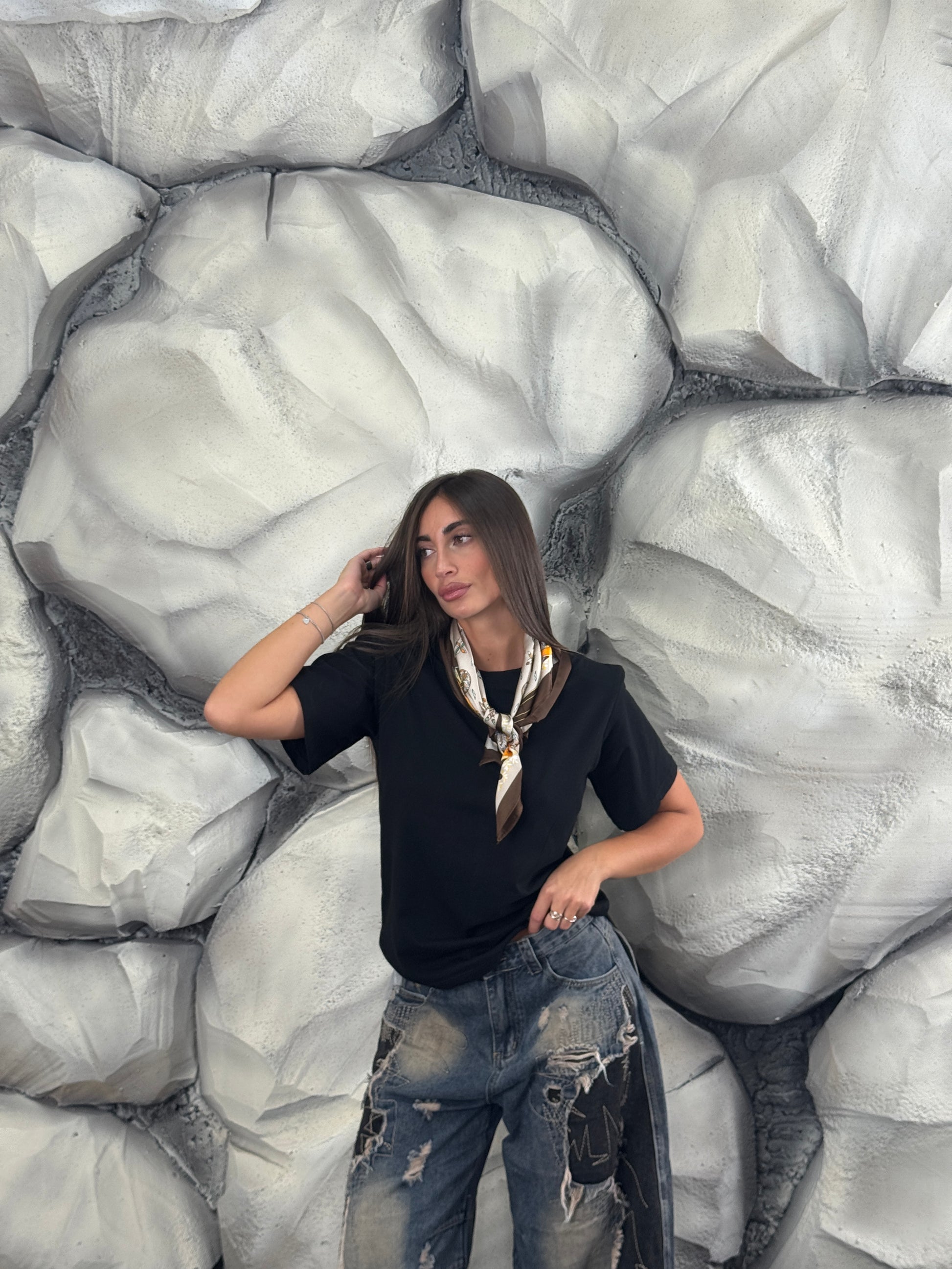 T-shirt FOULARD
