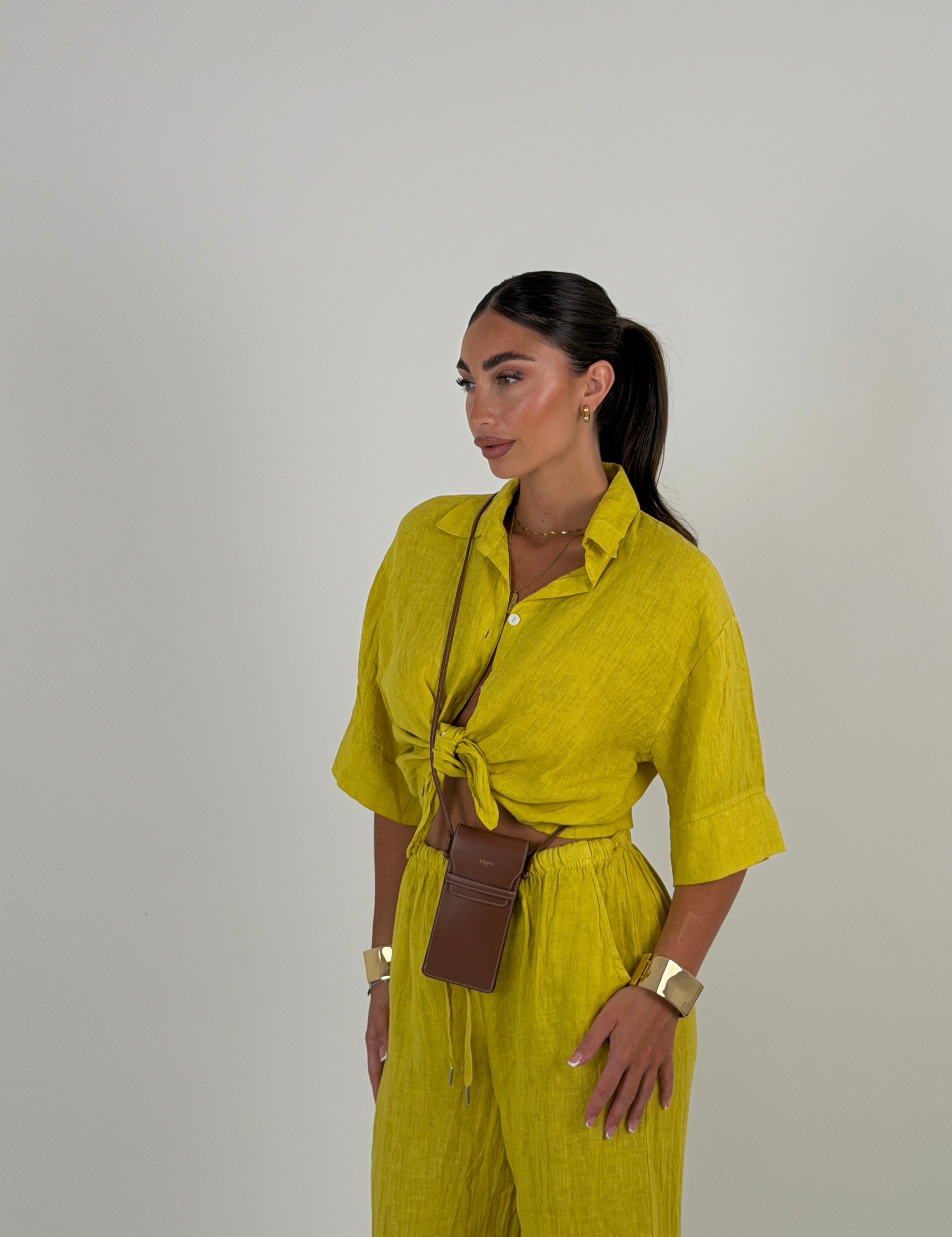 Camicia 100% lino