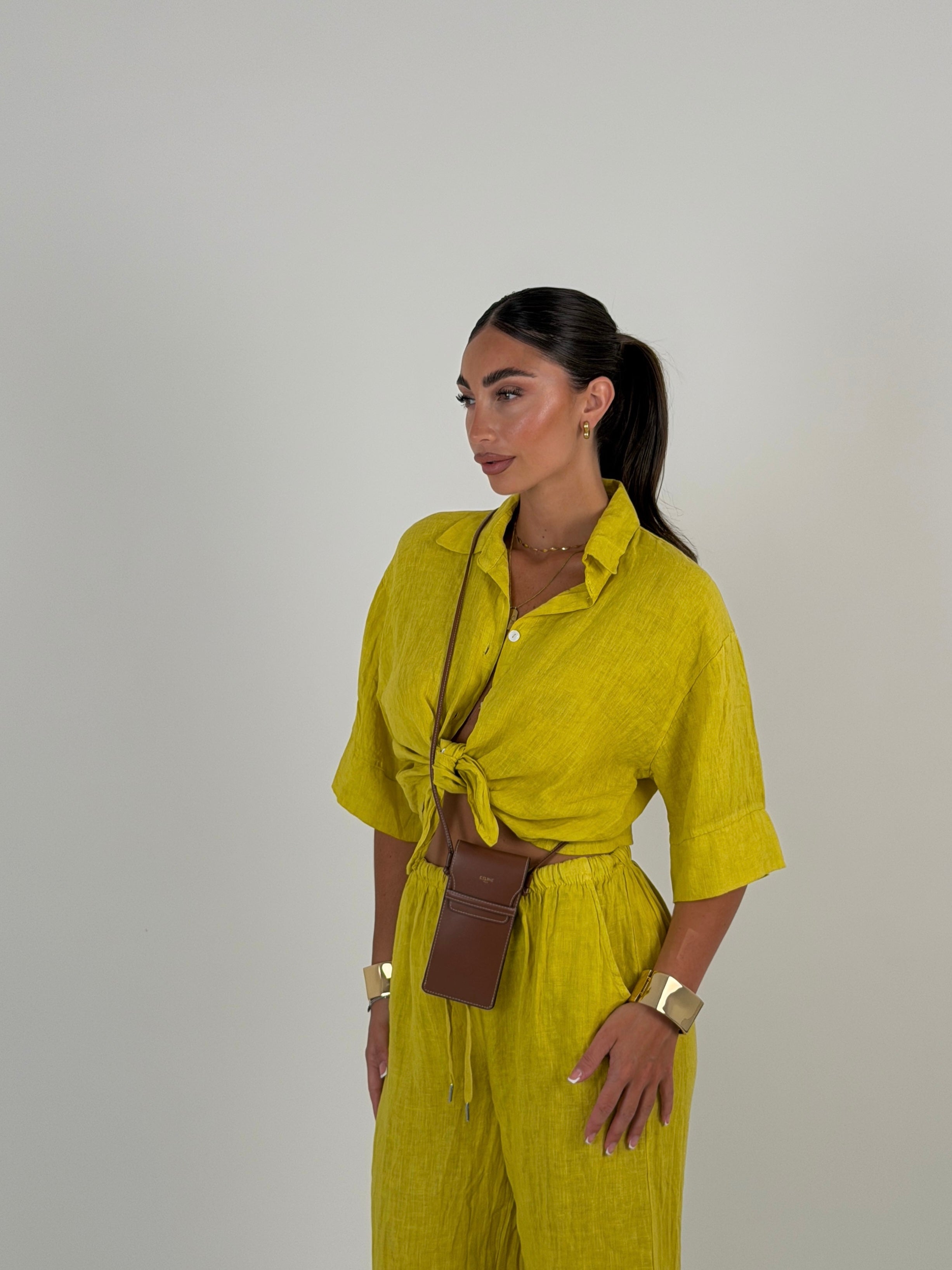 Camicia 100% lino