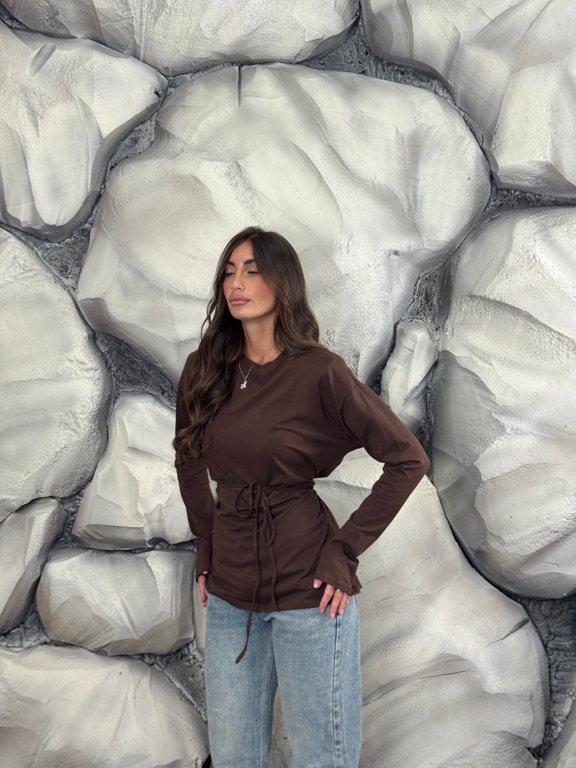 Maglia con laccetto