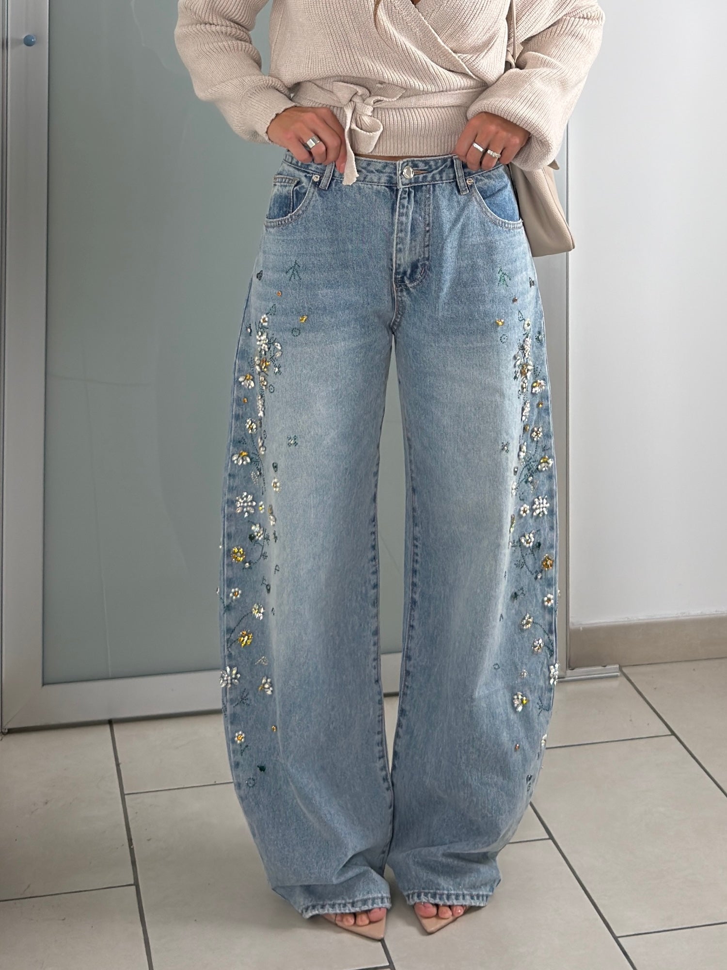 Jeans strass