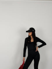 Body scollo quadrato