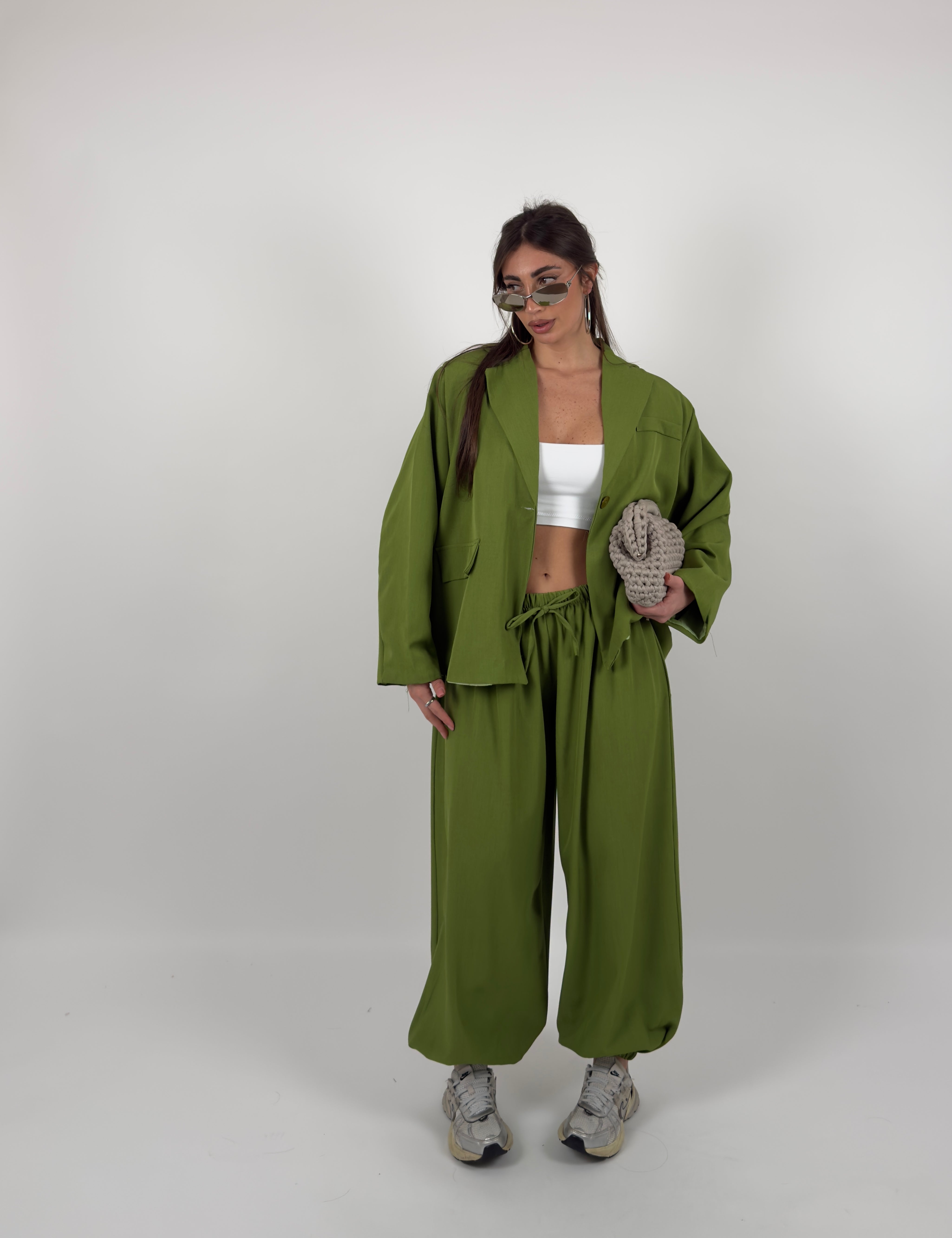 Completo Giacca over e pantalone ballon