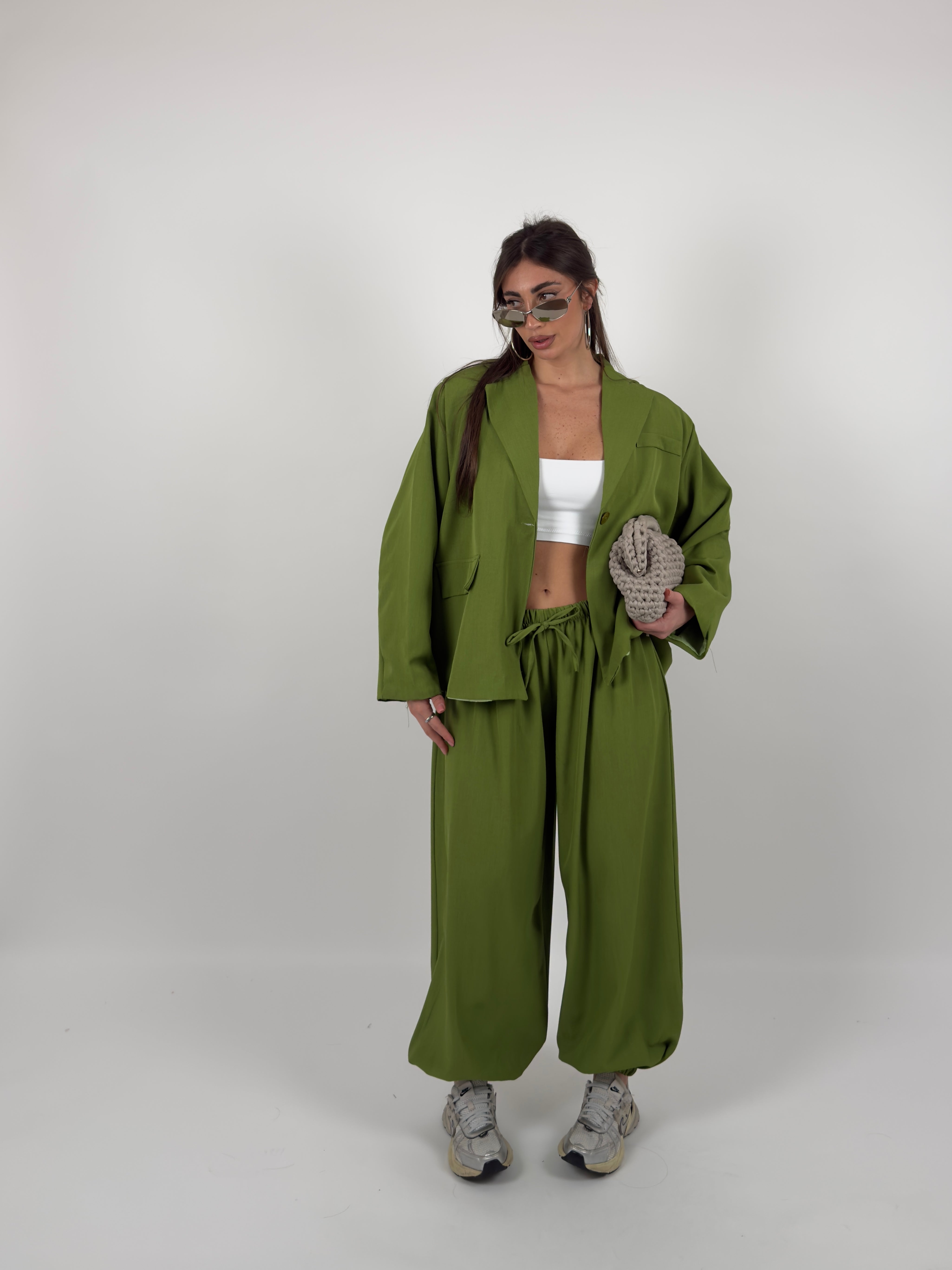 Completo Giacca over e pantalone ballon