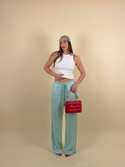 Pantalone effetto satinato Universal