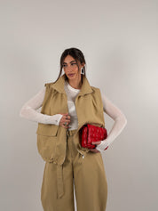 Gilet in tessuto tecnico by lumina