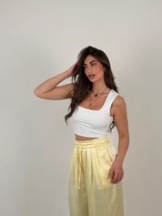Top scollo quadrato