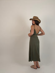 Vestito borchie gold