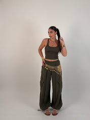 Pantalone cargo fresh