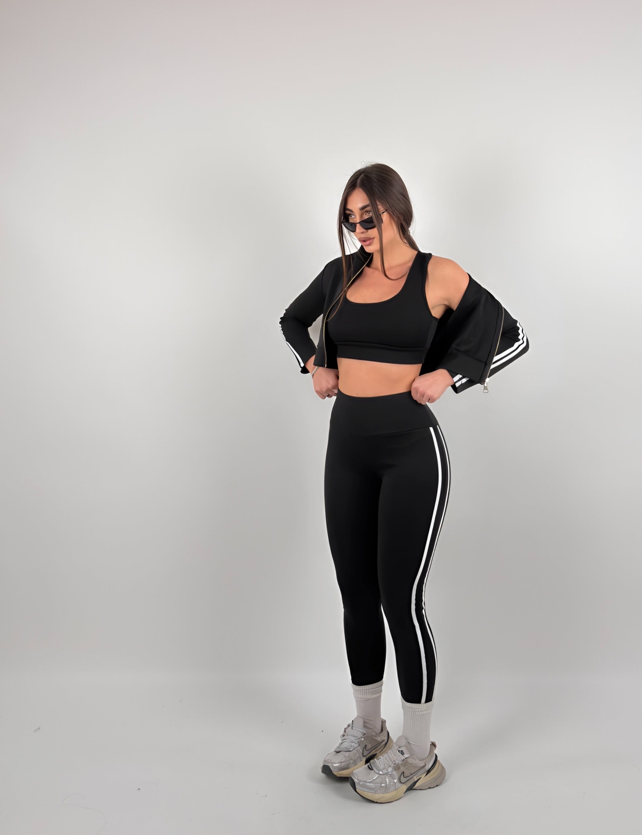 Completo in felpa tre pezzi