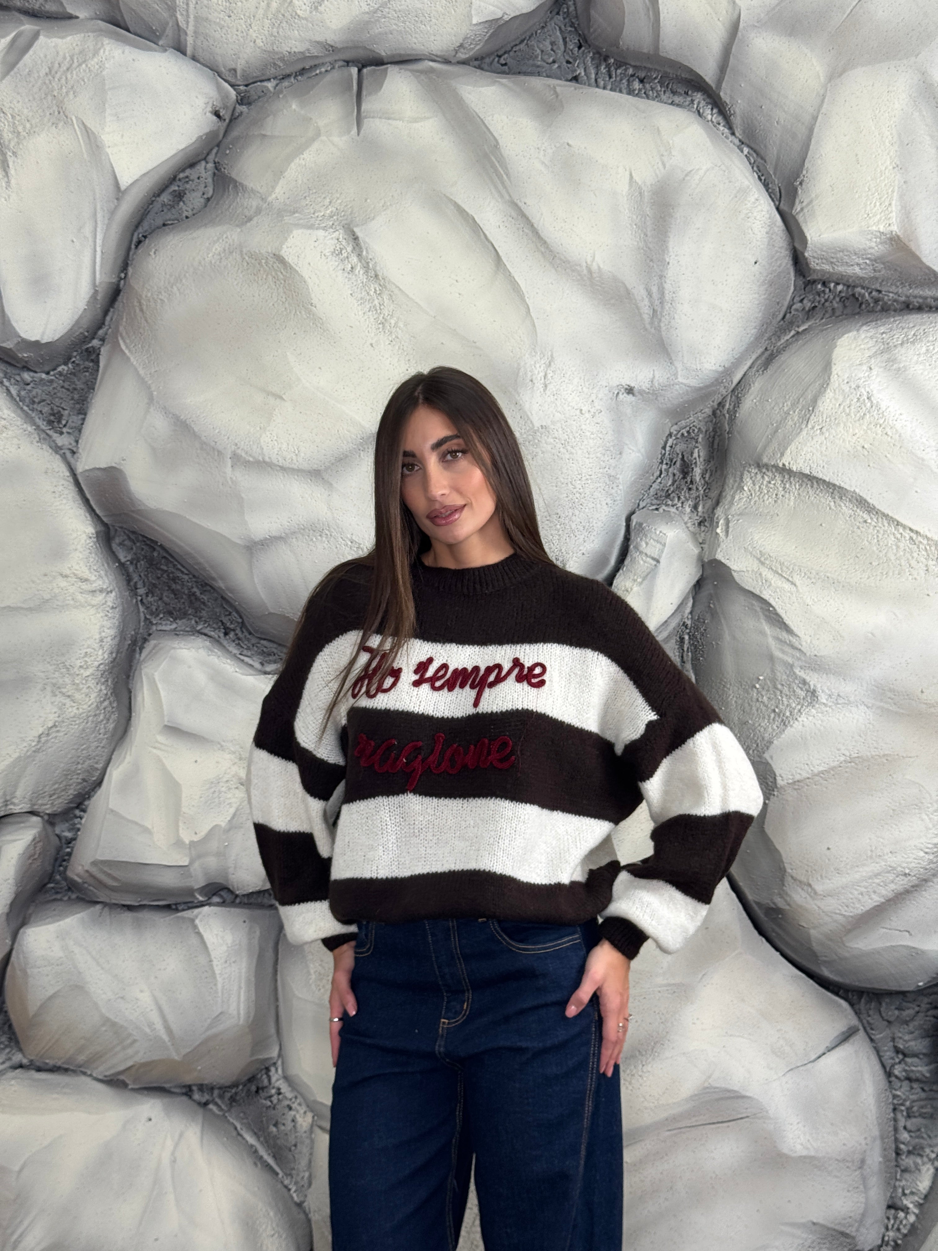 Maglione HO SEMPRE RAGIONE