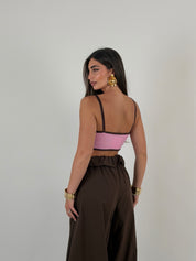 Top crop bicolor