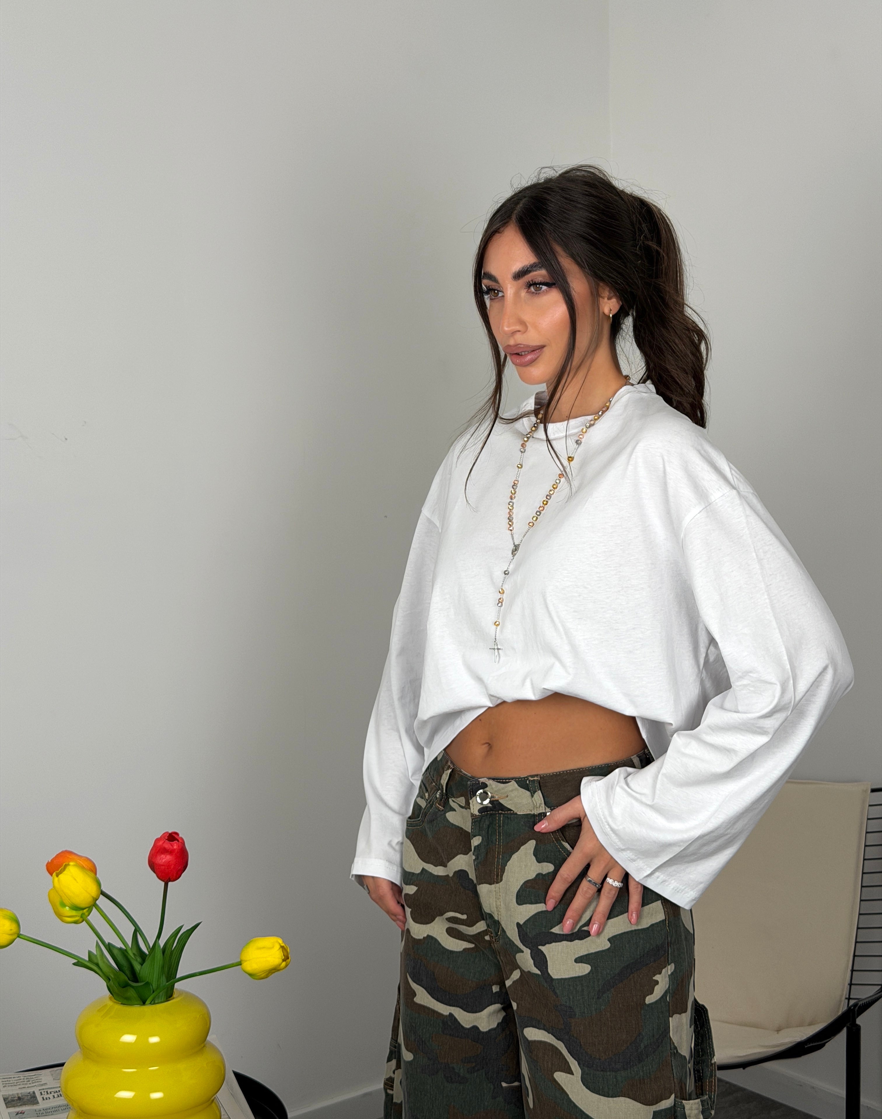 Longsleeve media lunghezza