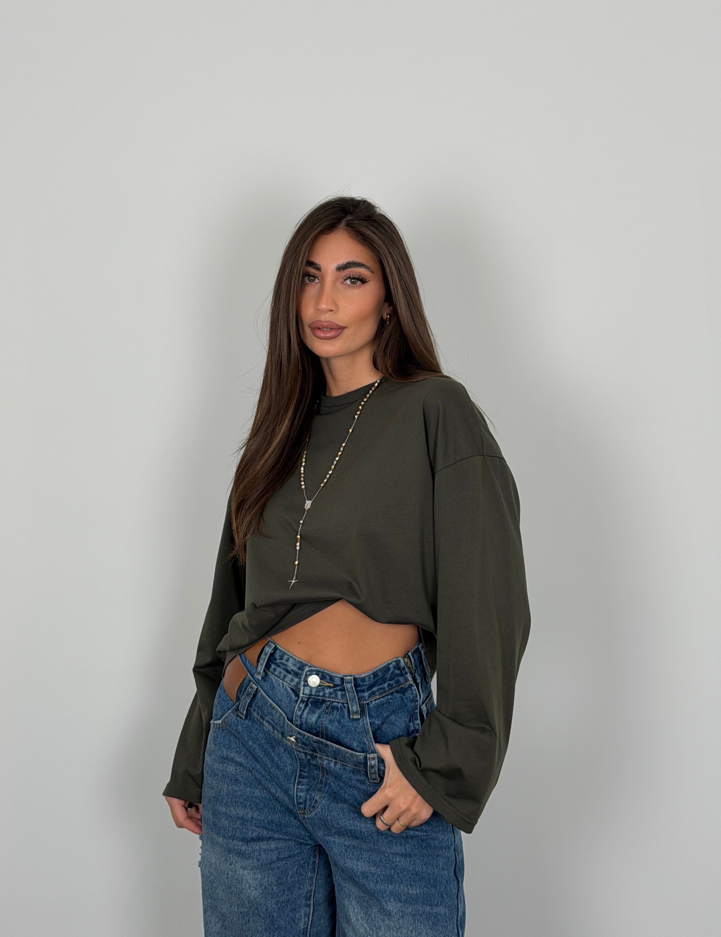 Longsleeve media lunghezza