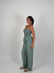 Completo fascia con borchie