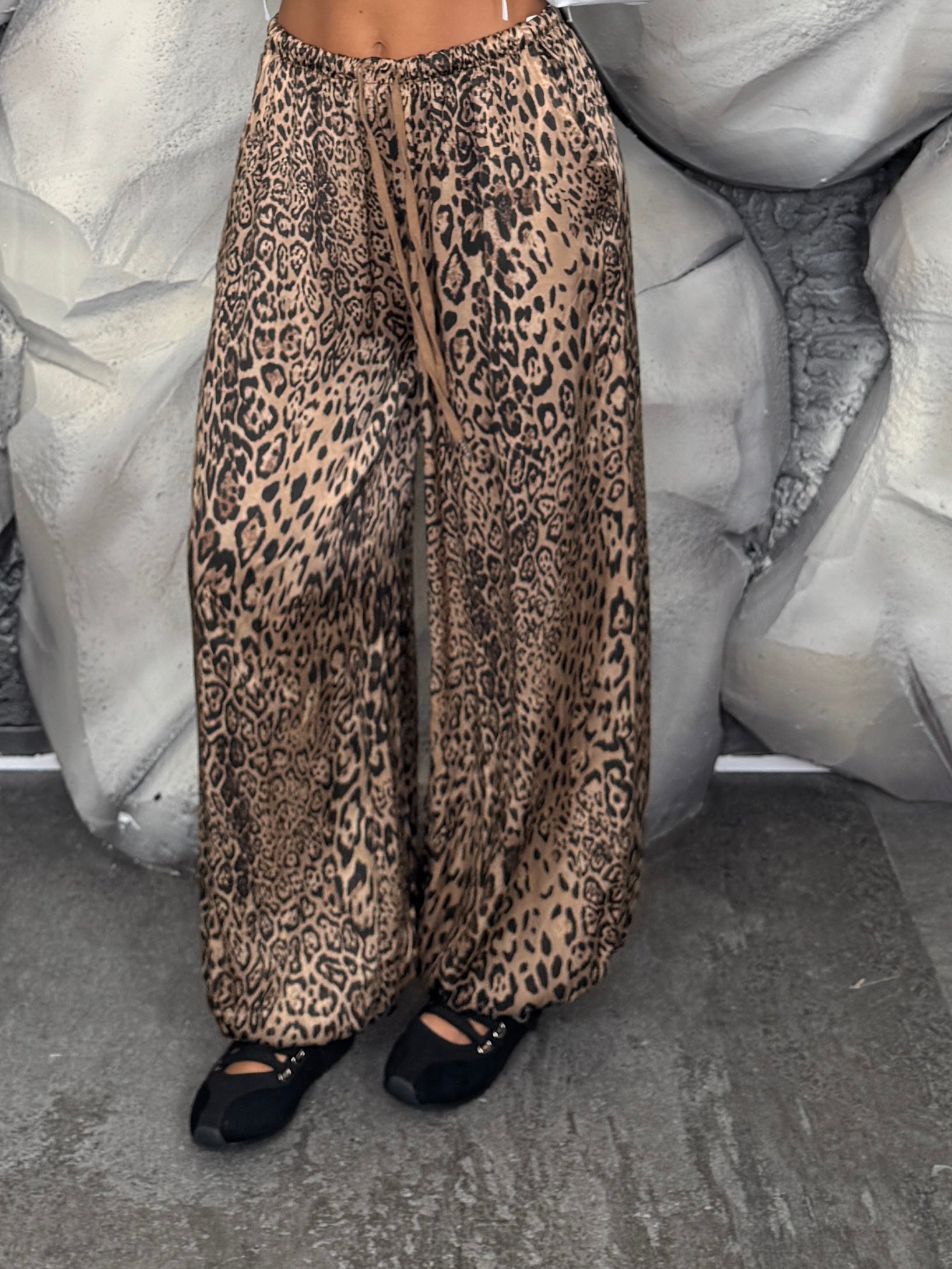 Pantalone satin Maculato