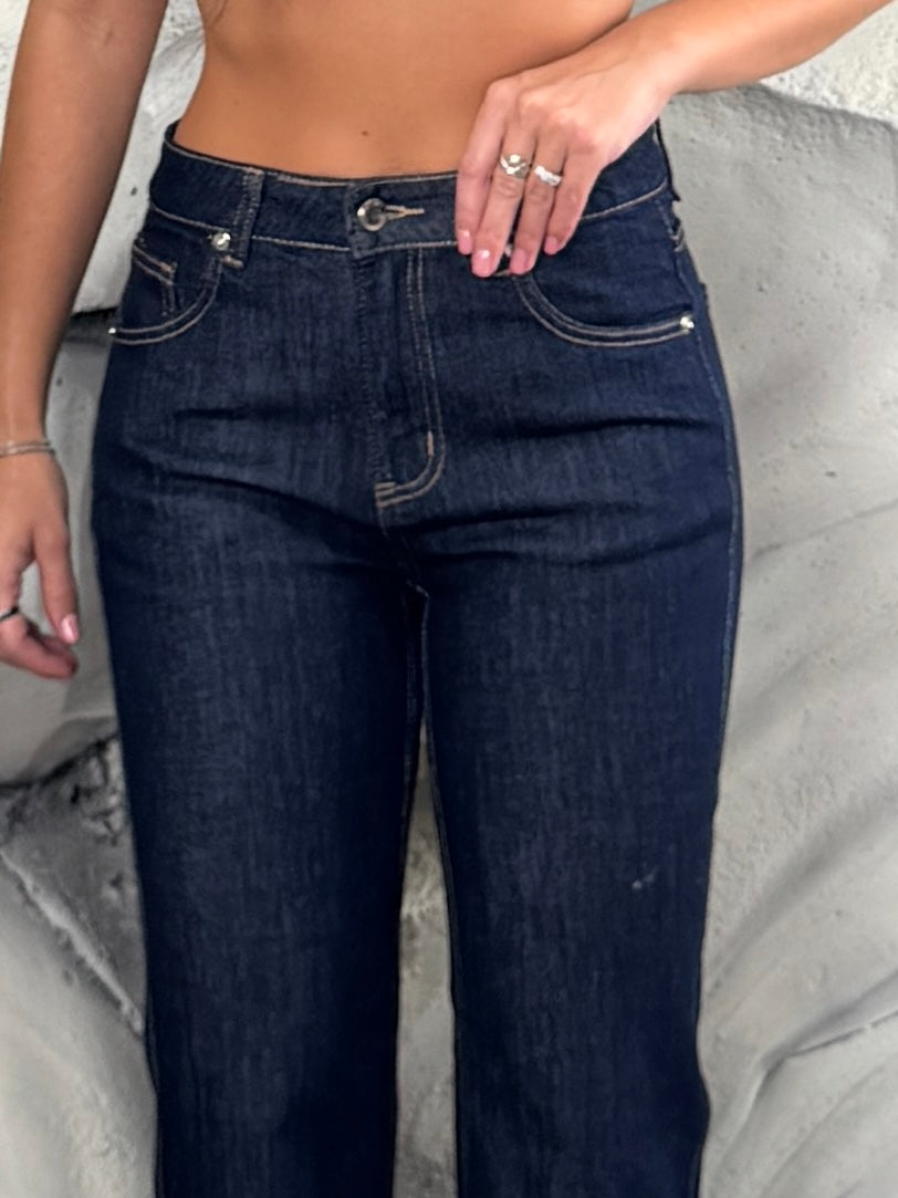 Jeans blu scuro
