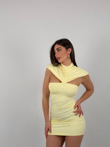 Vestito con coprispalle