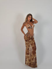 Costume conchiglia tre pezzi