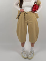 Jorts ballon in tessuto tecnico by lumina