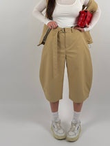 Jorts ballon in tessuto tecnico by lumina