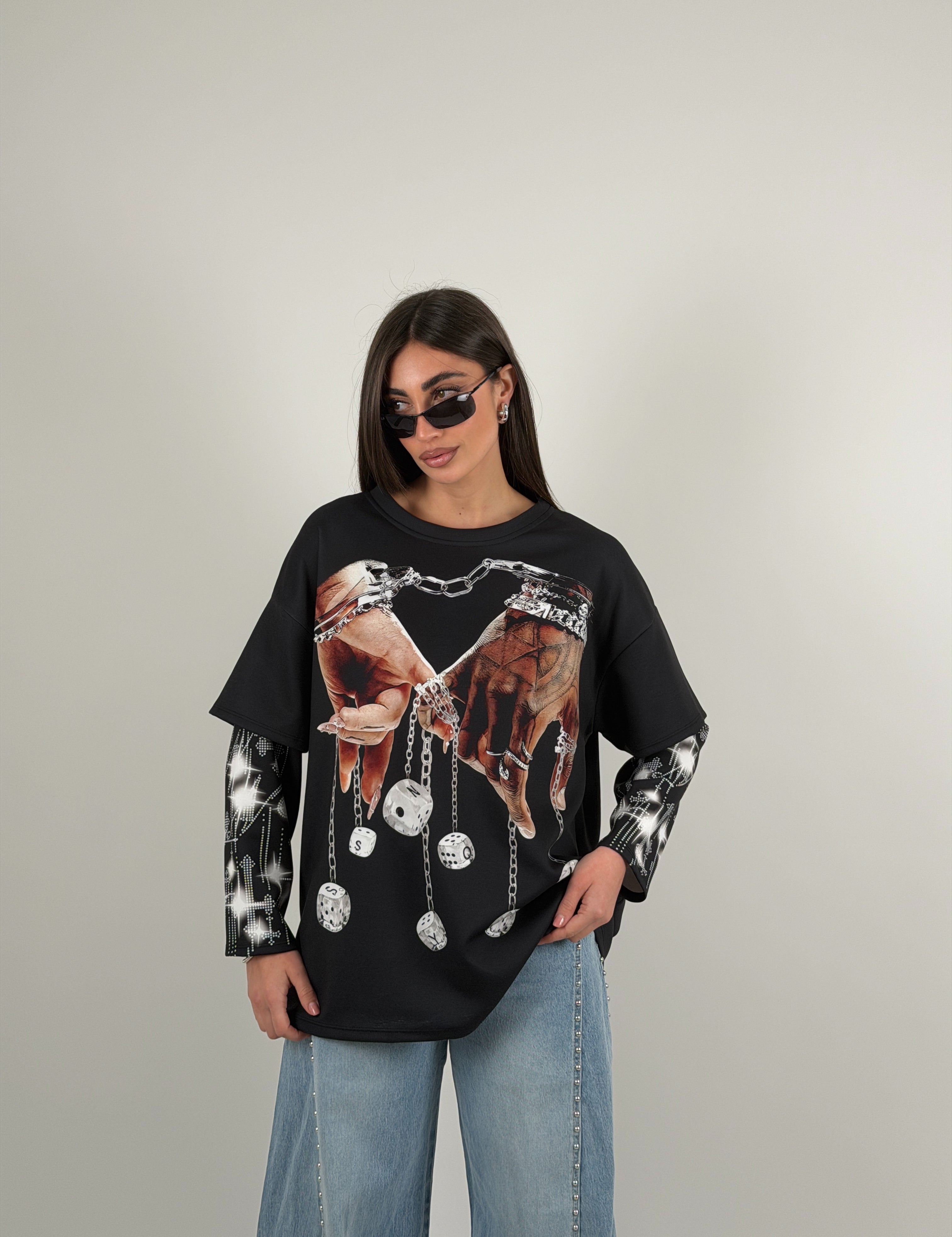Longsleeve stampa