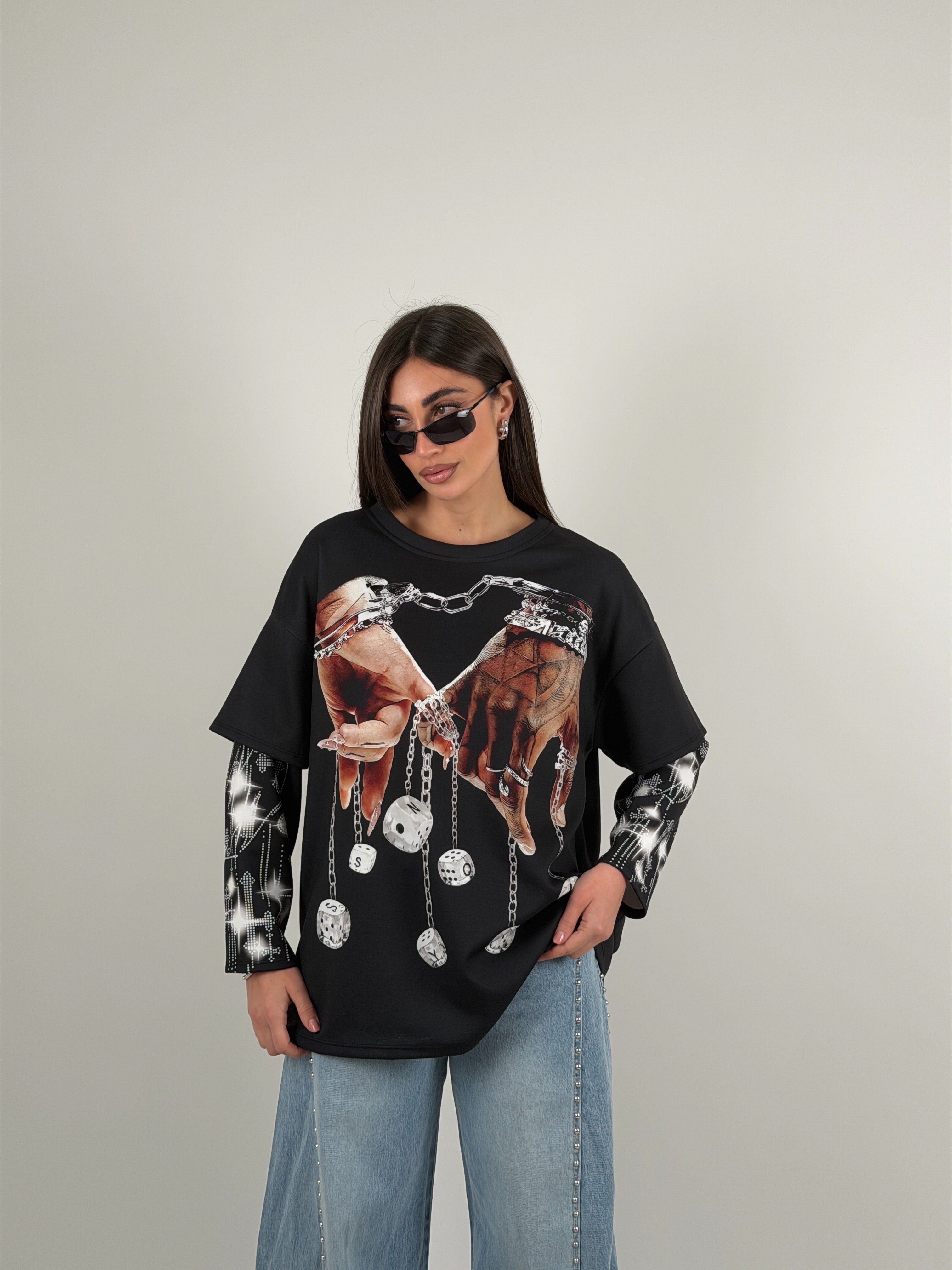 Longsleeve stampa