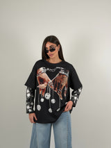 Longsleeve stampa