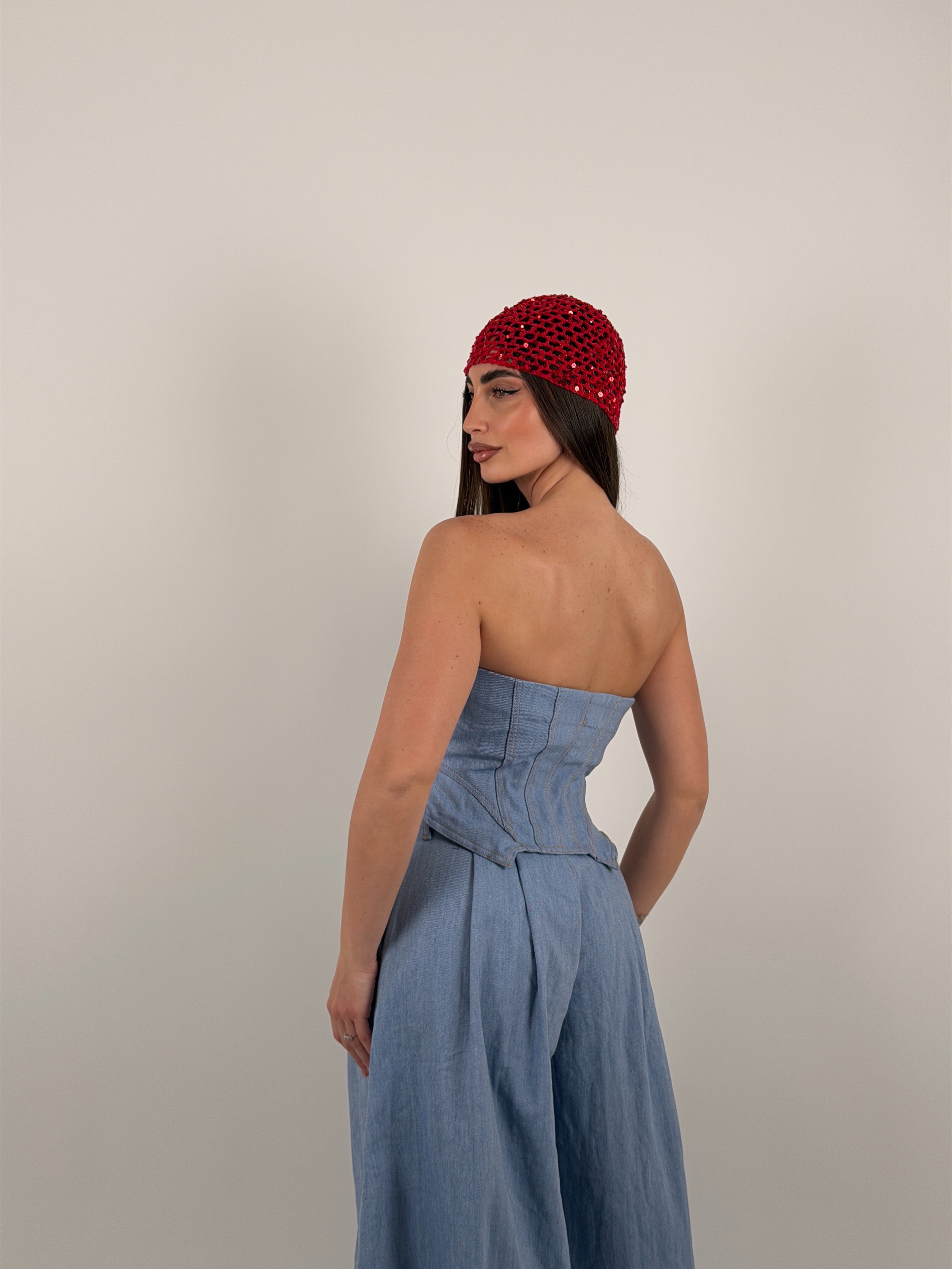 Top Denim fascia