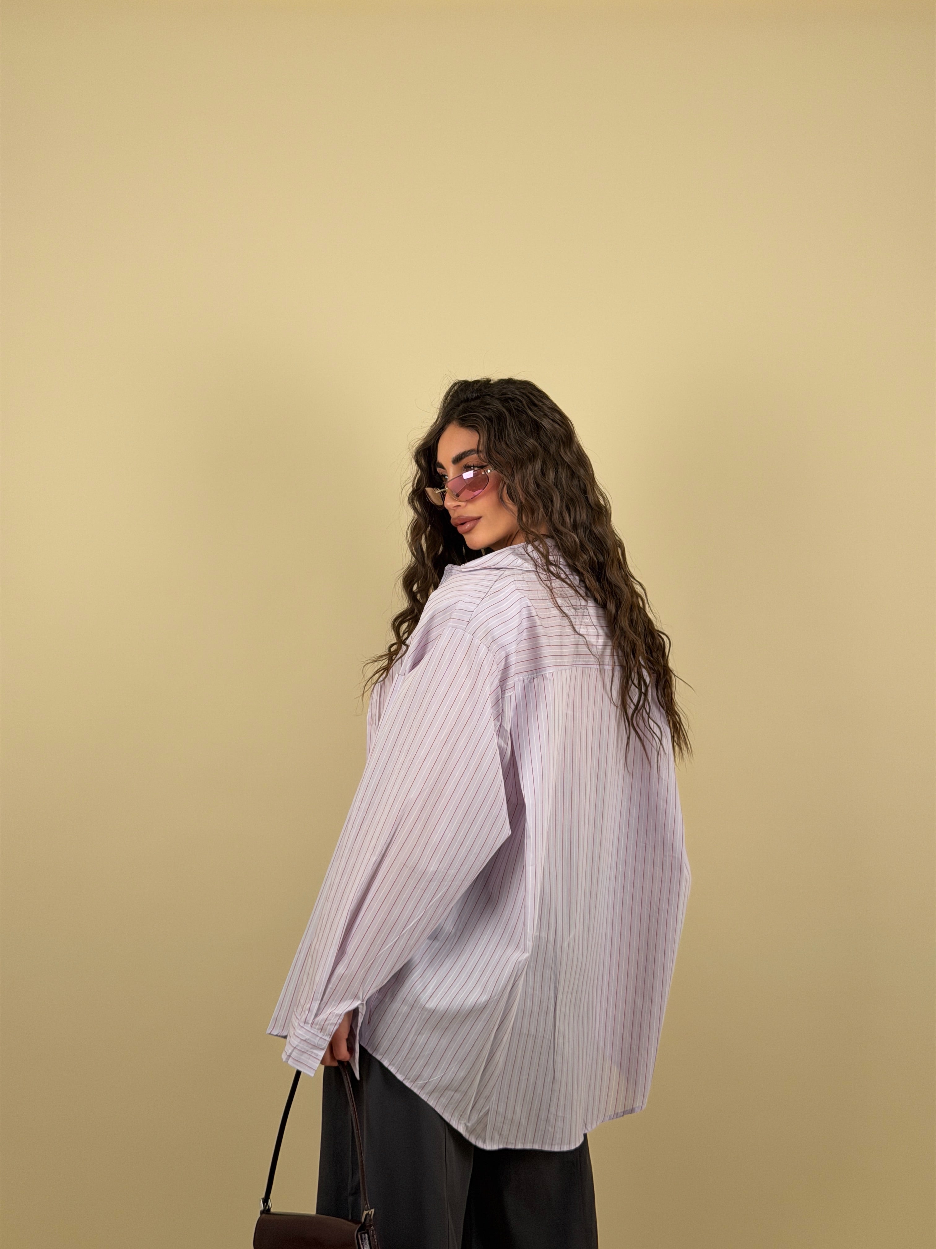Camicia cotton righe