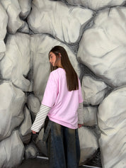 Longsleeve maniche a righe