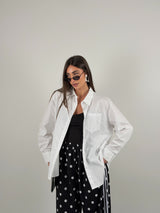 Camicia over size in cotone